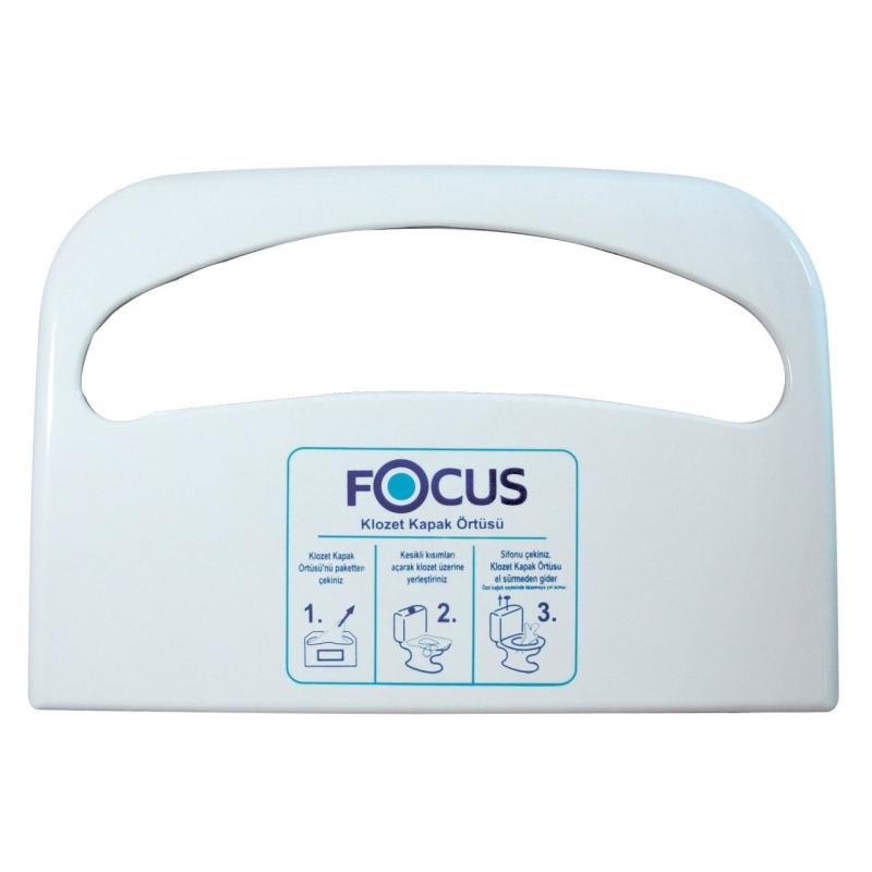 Focus Extra Klozet Kapak Örtüsü Dispenseri Beyaz