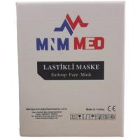 MNM MED 3 Katlı Ultrasonik Dikişli Burun Telli Ağız Maskesi 200 Adet