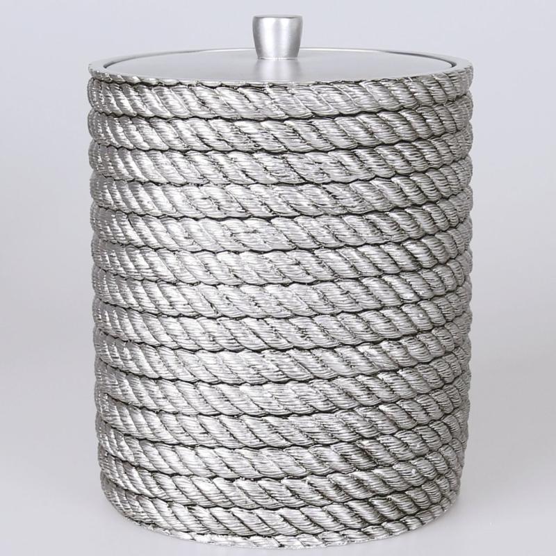 Selim Rope Polyester Çöp Kovası Gümüş