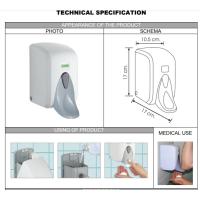 Vialli F5m Hazneli Medical Köpük Sabun Dispenseri 500 Ml Beyaz