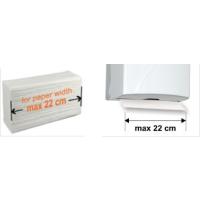 Vialli K2 Banyo Mutfak Lavabo Pratik Z Katlı Kağıt Havlu Dispenseri Kapasite 200 Kağıt Beyaz