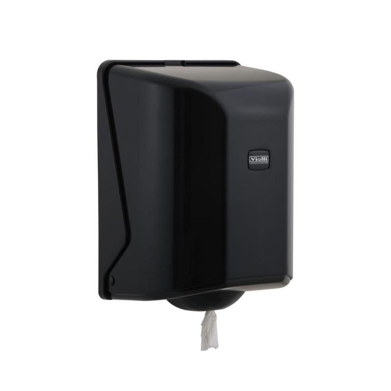 Vialli Og2B Maxi Feedpoint İçten Çekmeli Kağıt Havlu Dispenseri Aparatı Siyah